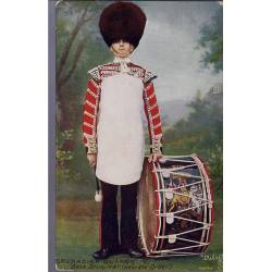 Bass Drummer du Grenadier Guards Carte n'ayant pas voyagé
