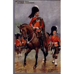 The Queen's own Cameron Highlanders - Field Officer and Drummer Illustrée par 