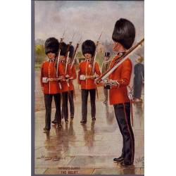 The Scots Guards - The relief Illustrée par Harry Payne - Carte n'ayant pas vo