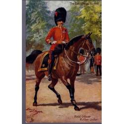 The Coldstream Guards - Field Officer - Review Order Illustrée par Harry Payne