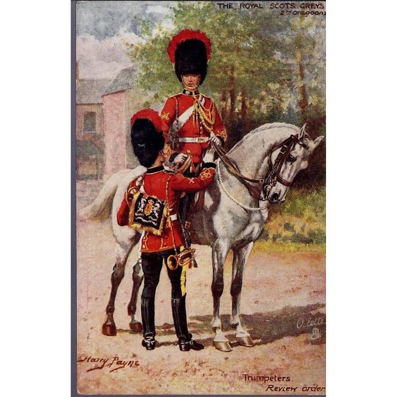 The Royal Scots Greys - 2nd Dragoons - Trumpeter Illustrée par Harry Payne - C