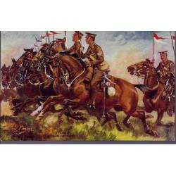 17st Lancers - A charge for this hill Illustrée par Harry Payne - Carte n'ayan