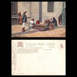 Egypte - Le Caire - Vendeurs de volailles - Carte Oilette - Couleur
