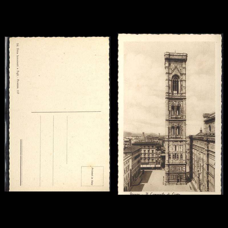Italie - Firenze - Il campanile di Giotto