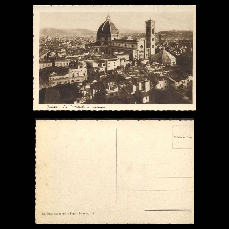 Italie - Firenze - La Cattedrale in panorama