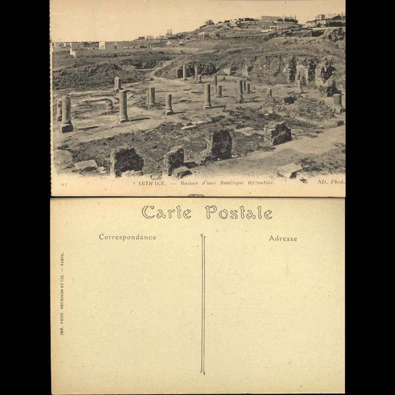 Tunisie - Carthage - Ruines d'une basilique byzantine