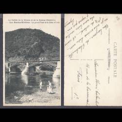 08 - Les Huates Rivieres - Le grand pont et la cote d'Enfer - Pecheur