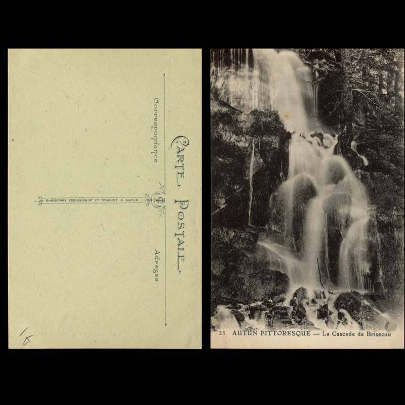 71 - Autun-Pittoresque - La cascade de Brisecou