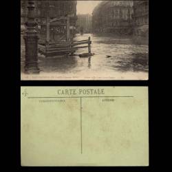75 - Paris - Inondations 1910 - Autour de la gare St Lazare