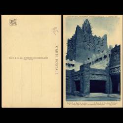 75 - Paris - Expo. 1931 - Palais de l'AOF - Le patio