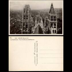76 - Rouen - LA cathedrale - Tours du Beurre et St Romain