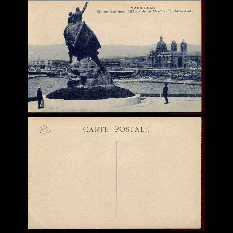 13 - Marseille - Monument aux héros de la mer