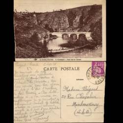 23 - Crozant - Pont sur la Creuse - 1933