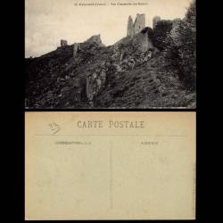 23 - Crozant - Vue d'ensemble des ruines