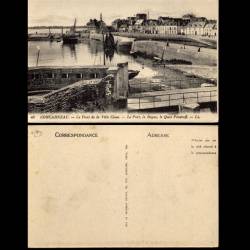 29 - Concarneau - Le pont de la ville close - Le port - la digue - le quai Péné
