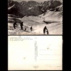 38 - L'Alpe d'Huez - Descente du couloir du lac Blanc - Skieurs