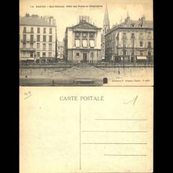 44 - Nantes - Qaui Brancas - Hotel des postes et telegraphes