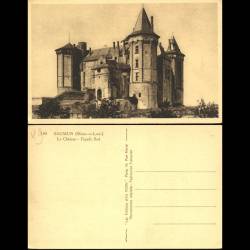 49 - Saumur - Le chateau - La façade Sud