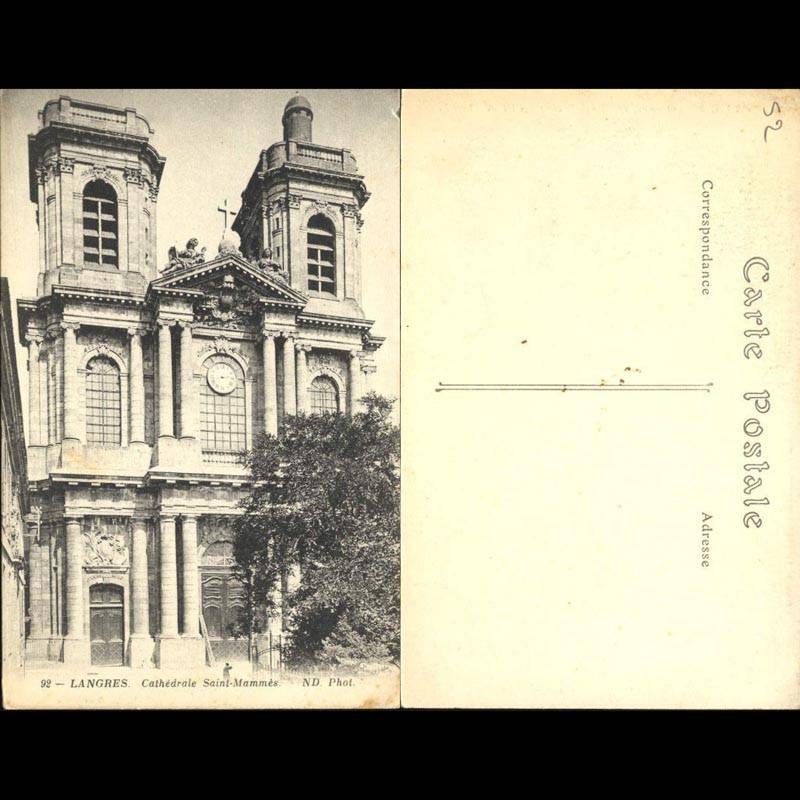 52 - Langres - Cathédrale Saint Mammes