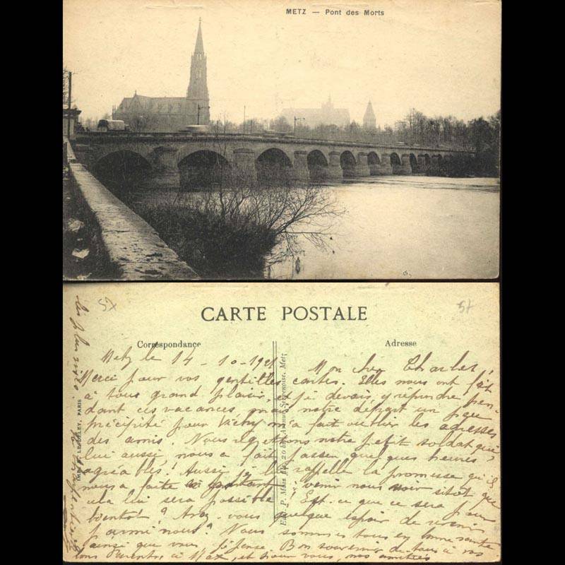 57 - Metz - Pont des Morts