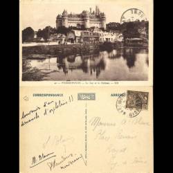 60 - Pierrefonds - Le lac et le chateau