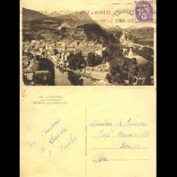 65 - Lourdes - Vue générale prise du chateau fort