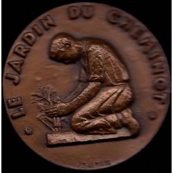 Médaille : Le Jardin du cheminot par JM Lemaire - SUP