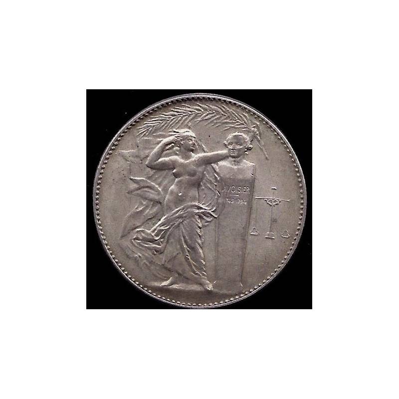 Médaille : Buste de Lavoisier - Balance - SUP