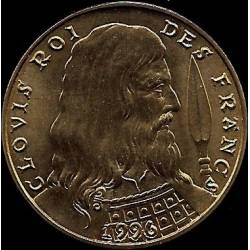 Médaille : Clovis Roi des Francs - 1996 - SUP