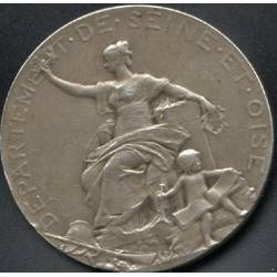 Médaille argent : Conseil général - Seine et Oise par Dupuis