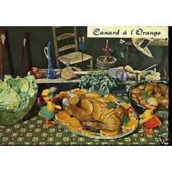 Carte Recette - Le canard a  l'orange