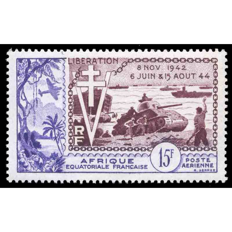Timbre collection AEF N° Yvert et Tellier PA 57 Neuf sans charnière