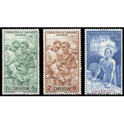 Timbre collection Cameroun N° Yvert et Tellier PA 19/21 Neuf sans charnière