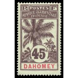 Timbre collection Dahomey N° Yvert et Tellier 27 Neuf avec charnière