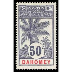 Timbre collection Dahomey N° Yvert et Tellier 28 Neuf avec charnière