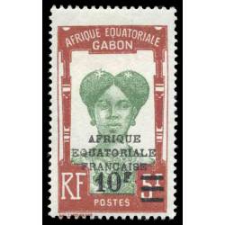 Timbre collection Gabon N° Yvert et Tellier 114 Neuf avec charnière