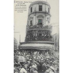34 - Montpellier - Meeting viticole du 9 juin 1907 - 600 000 manifestants -...