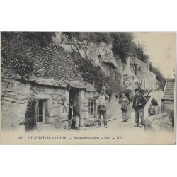72 - Vouvray sur Loire - Habitations dans le roc