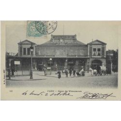 75 - Paris - Gare de Vincennes - Animée