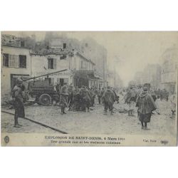 93 - Explosion de St-Denis - 1916 - Camion de pompiers