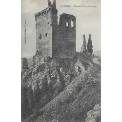 01 - Vernoux - Château de la tourelle- Voyagé - Dos divisé...
