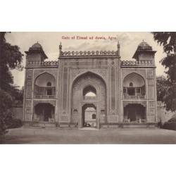 Inde - Agra - Gate of Etmad ud dowla