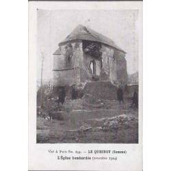 80 - Le Quesnoy - L'église bombardée