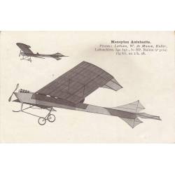 Monoplan Antoinette - Pilotes : Latham,De Munon...