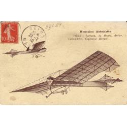 Monoplan Antoinette - Pilotes : Latham,De Mumm...