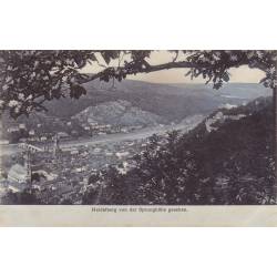 Allemagne - Heidelberg von der Sprunghone gesehen