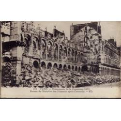 75 - Paris - Ruines du ministere des Finances pendant la Commune