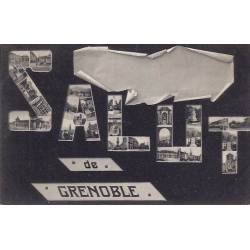 38 - Salut de Grenoble - Multivue dans les lettres