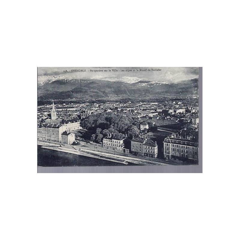 38 - Grenoble - Perspective de la ville