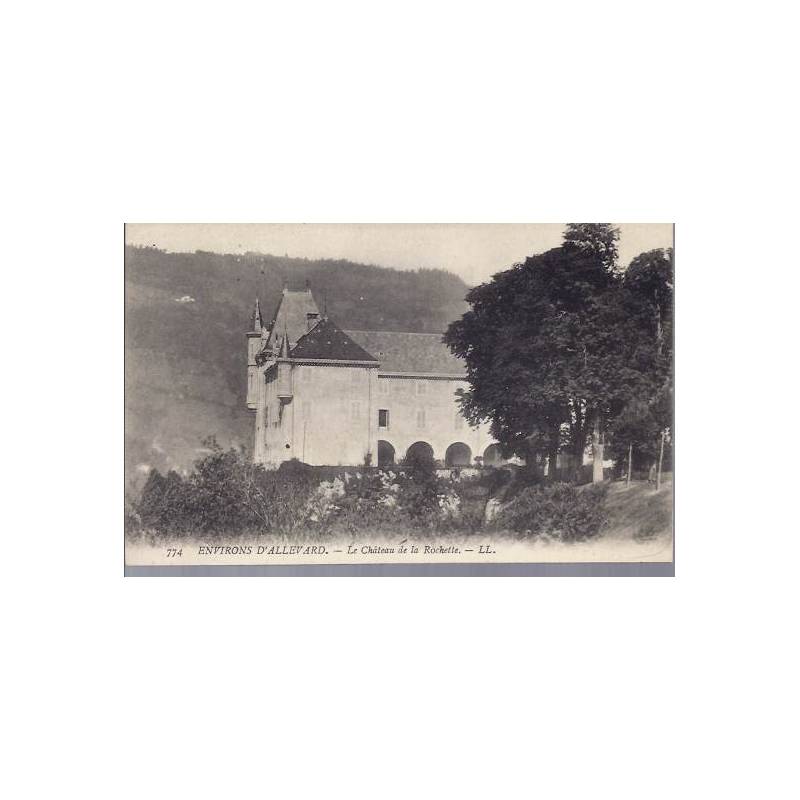 38 - Env. d'Allevard - Le chateau de la Rochette